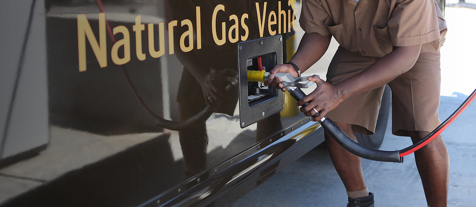 ElaflexUS CNG-Refueling Oasis FV103-4 FillValve Nozzle CNG Refueling of a Van with Oasis Fill Valve